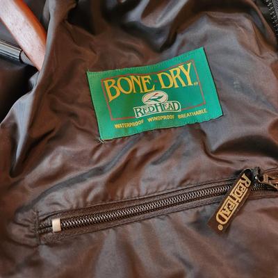 Red Head Camo Camouflage Coat & Bone Dry Coat & Pants Outfit Size Large Hunting