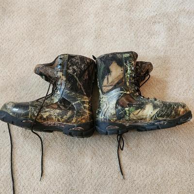 Red Head 1200 Thinsulate Ultra Hunting Camouflage waterproof Boots size 12