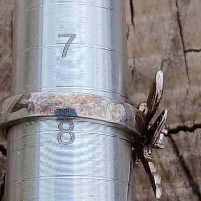 Tiffany & Co. Sterling Silver Dragonfly Ring Size 8 ,925 Sterling silver