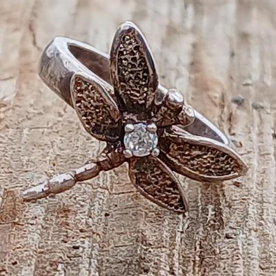 Tiffany & Co. Sterling Silver Dragonfly Ring Size 8 ,925 Sterling silver