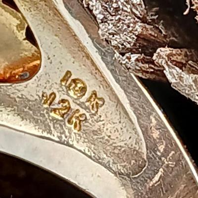 Black Hills Gold Co. marked 10k 12k ring Size - 10 K 12 K