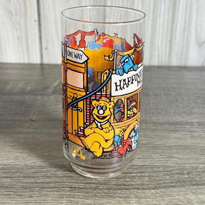 LOT 71B: McDonald's Collectible Glasses: Camp Snoopy, The Great Muppet Caper & More