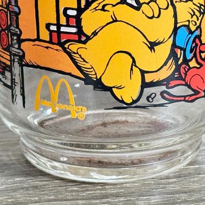 LOT 71B: McDonald's Collectible Glasses: Camp Snoopy, The Great Muppet Caper & More