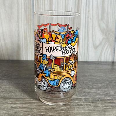 LOT 71B: McDonald's Collectible Glasses: Camp Snoopy, The Great Muppet Caper & More