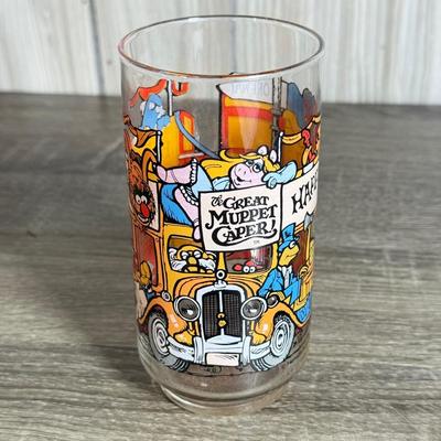 LOT 71B: McDonald's Collectible Glasses: Camp Snoopy, The Great Muppet Caper & More