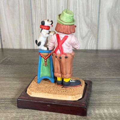 LOT 75B: Clowns w/ Pets: Lego & Ron Lee Sculptures