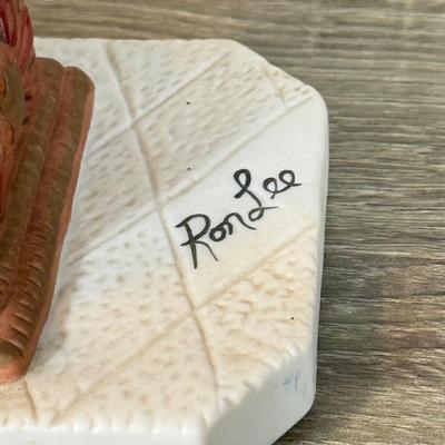 LOT 76B: Ron Lee Clown Sculptures w/ Musical Hobo Clown Sculpture