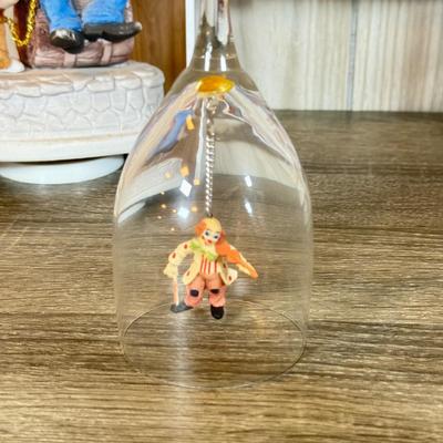 LOT 80B: Collection of Porcelain & More Clown Bells & Musical Figurines