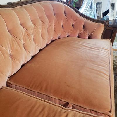 LOT 84L: Vintage Victorian Baroque Style Sofa