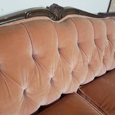 LOT 84L: Vintage Victorian Baroque Style Sofa