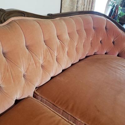 LOT 84L: Vintage Victorian Baroque Style Sofa