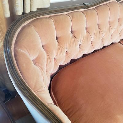 LOT 84L: Vintage Victorian Baroque Style Sofa