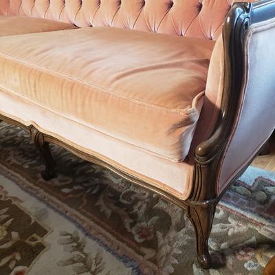 LOT 84L: Vintage Victorian Baroque Style Sofa