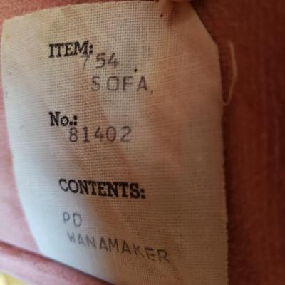 LOT 84L: Vintage Victorian Baroque Style Sofa