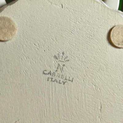 LOT 121B: Vintage Signed Clown Sculptures