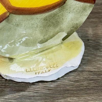 LOT 121B: Vintage Signed Clown Sculptures