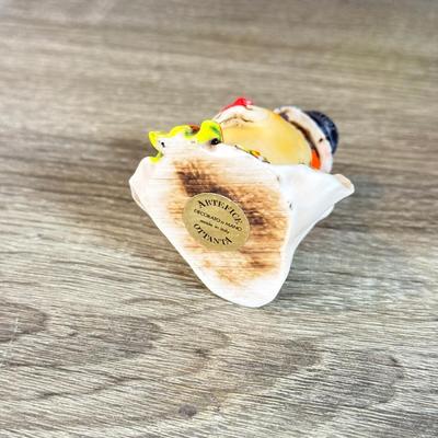 LOT 125B: Set of 12 Artefice Ottanta Hand Made Italian Clown Heads in Mirrored Display Case