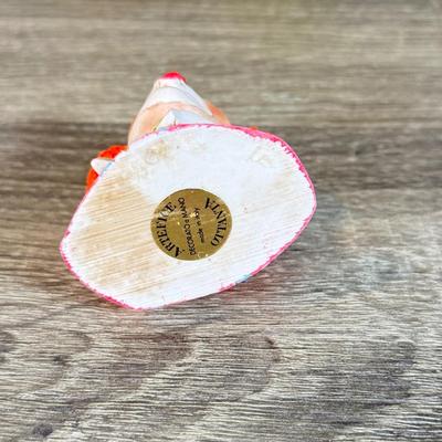 LOT 125B: Set of 12 Artefice Ottanta Hand Made Italian Clown Heads in Mirrored Display Case