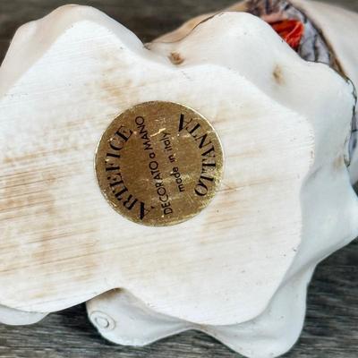 LOT 125B: Set of 12 Artefice Ottanta Hand Made Italian Clown Heads in Mirrored Display Case