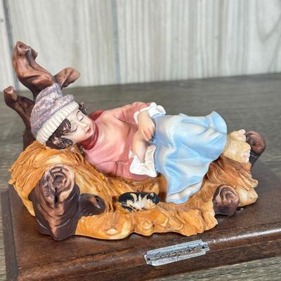 LOT 126B: Signed Italian Sculpture Person Reading 727 & More