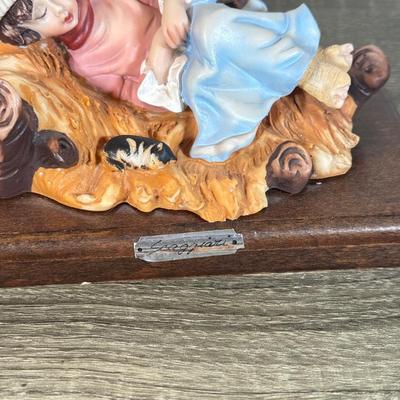 LOT 126B: Signed Italian Sculpture Person Reading 727 & More