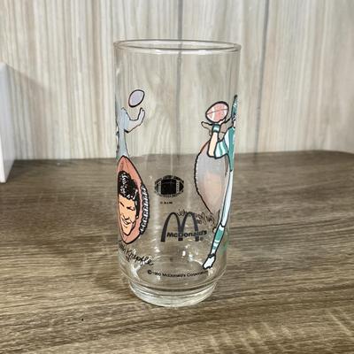 LOT 127B: NFL Philadelphia Eagles Smoky Rocks Glasses (6) and Single Eagles McDonald's Glass