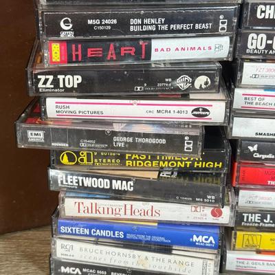 LOT 128B: Collection of Cassette Tapes: Queen, Fleetwood Mac, ZZ Top & More