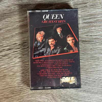LOT 128B: Collection of Cassette Tapes: Queen, Fleetwood Mac, ZZ Top & More