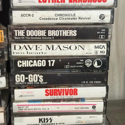 LOT 128B: Collection of Cassette Tapes: Queen, Fleetwood Mac, ZZ Top & More