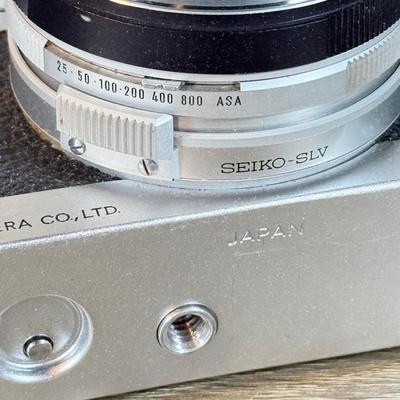 LOT 130B: Vintage Minolta AL-s 35mm Film Camera w/ Telephoto Lens