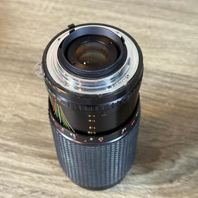 LOT 130B: Vintage Minolta AL-s 35mm Film Camera w/ Telephoto Lens