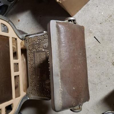 LOT 132G: Antique Theo. A Kochs Barber Chair