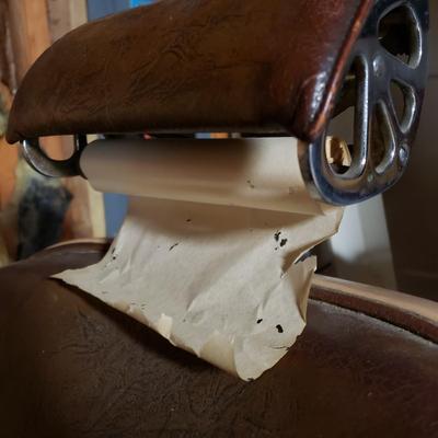 LOT 132G: Antique Theo. A Kochs Barber Chair