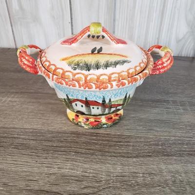 LOT 134B: Assorted Tableware & Decor-Royal Doulton New in Box, Italian Hand Painted Ceramics & More