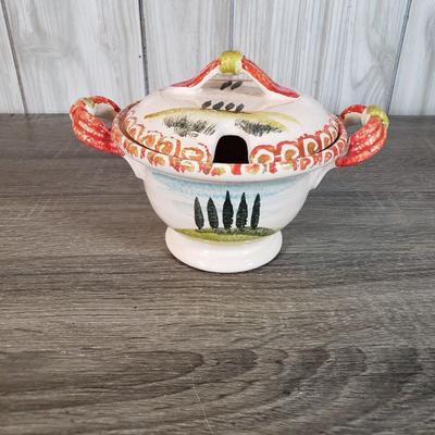 LOT 134B: Assorted Tableware & Decor-Royal Doulton New in Box, Italian Hand Painted Ceramics & More