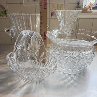 LOT 139: Fine Crystal: Waterford & More