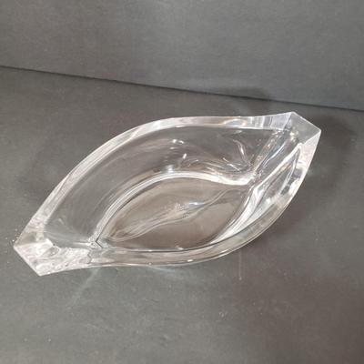 LOT 141L: Collection of Crystal Pieces by Waterford, Rosenthal & Artist Signed Vase