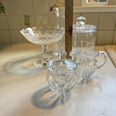 LOT 142L: Fine Crystal: Waterford & More