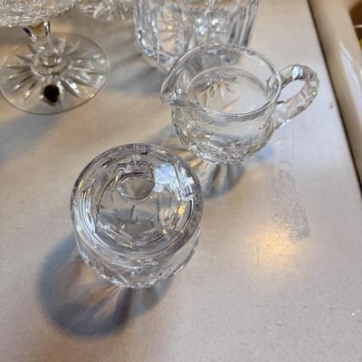 LOT 142L: Fine Crystal: Waterford & More