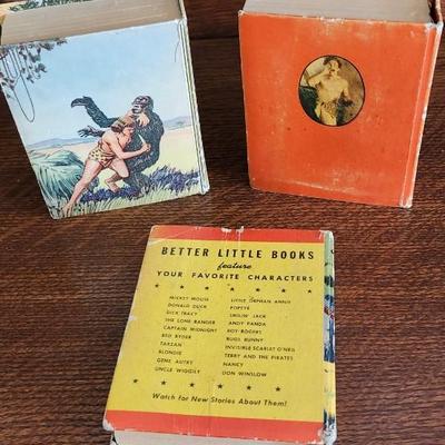 Sale Photo Thumbnail #309: These books are in good condition, with wear appropraite for their age.  Their former owner took great care of them. 

The Return of Tarzan Edgar Rice Burroughs   Whitman Publishing Company  RETAIL = $20 TO $225 ON THIS ONE 
Tarzan the Fearless  Edgar Ric