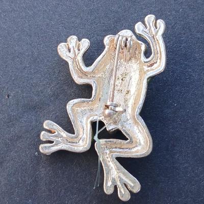 Rhinestone Brooch collection - Sea horse - Frog - and Bird