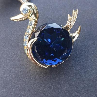 Rhinestone Brooch collection - Sea horse - Frog - and Bird