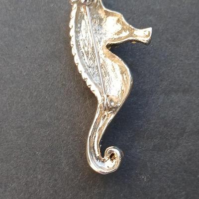 Rhinestone Brooch collection - Sea horse - Frog - and Bird