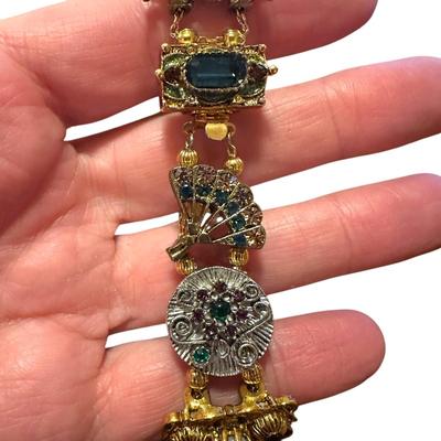 Sweet Romance Balmoral Victorian Slide Bracelet