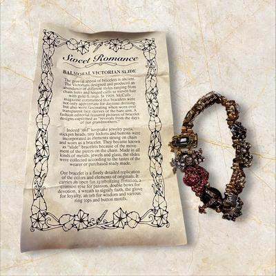 Sweet Romance Balmoral Victorian Slide Bracelet