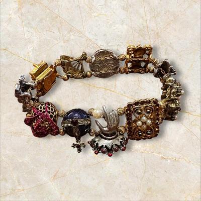 Sweet Romance Balmoral Victorian Slide Bracelet