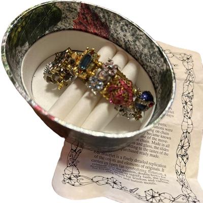 Sweet Romance Balmoral Victorian Slide Bracelet