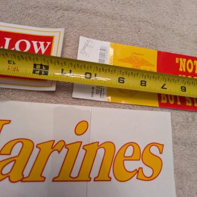 Sale Photo Thumbnail #2752: USMC Bumper Stickers