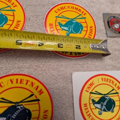 Sale Photo Thumbnail #2754: USMC Bumper Stickers