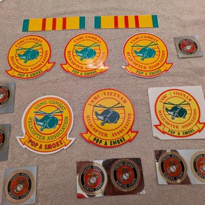 Sale Photo Thumbnail #2753: USMC Bumper Stickers